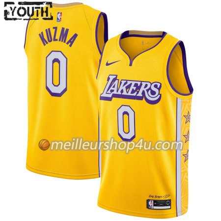 Maillot Basket Enfant Los Angeles Lakers Kyle Kuzma 0 2019-20 Nike City Edition Swingman